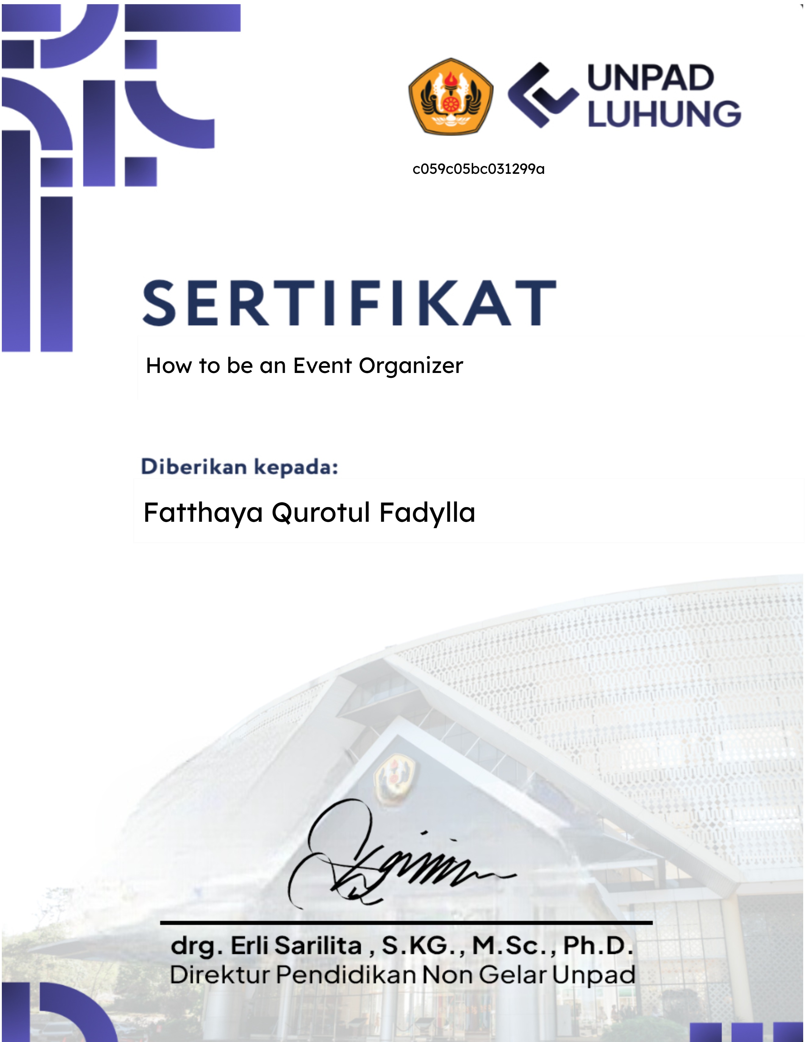 How to be an Event Organizer